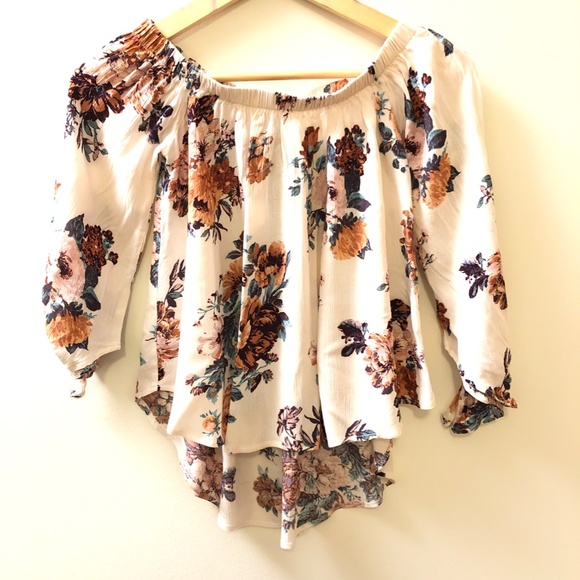 Romantic Floral Blouse - Picture 2 of 8